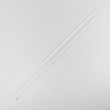 Ergonomic single pointed sweater knitting needles 35 cm / 4,5 mm