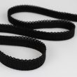 Elastic with a lace 14 mm / black