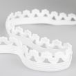 Ric Rac elastic 16 mm / white