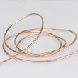 Round elastic lurex 1 mm / Copper