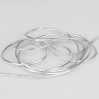 Round elastic lurex 2 mm / Silver