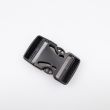 Plastic snap buckle 32 mm / 332 Black