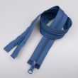 5 mm Zipper S5, 2 sliders 65 cm / 218 Blue