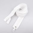 5 mm Zipper S5, 2 sliders 75 cm / 101 White
