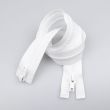 5 mm Zipper T5 2 sliders 85cm / 101 White