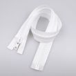 8 mm Zipper T8 open-ended 60 cm / 101 White