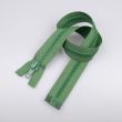 8 mm Zipper T8 open-ended 60 cm / 266 Green