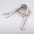 8 mm Zipper T8 open-ended 60 cm / 310 Grey