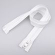 8 mm Zipper T8 open-ended 65 cm / 101 White