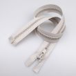 8 mm Zipper T8 open-ended 80 cm / 310 Grey