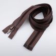 8 mm Zipper T8 open-ended 85 cm / 304 Brown