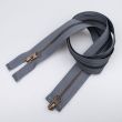Metallic Zipper M5, 2 sliders 85 cm / 312 Grey - Oxide