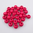 Wooden pearls 9 mm / Fuchsia 146