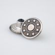 Jeans button STARS 15 mm / Nickel Black