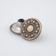 Jeans button STARS 15 mm / Oxide