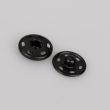 Sew on metal Snap Fastener 17mm / oxide black