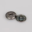 Sew on metal Snap Fastener 19mm / nickel black