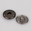 Sew on metal Snap Fastener 21mm / nickel black