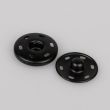 Sew on metal Snap Fastener 21mm / oxide black