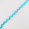 Cross grain ribbon zigzag 5mm / 205 Turquise