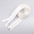 7 mm Zipper S7 open ended 200 cm / 101 White