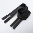 Metallic Zipper M5 open-ended 65 cm / Black- Oxide