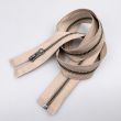 Metallic Zipper M5 open-ended 75 cm / 308 Beige- Oxide