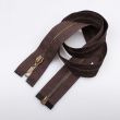 Metallic Zipper M5 open-ended 80 cm / 304 Brown- Oxide