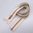 Metallic Zipper M5 open-ended 80 cm / 308 Beige- Oxide