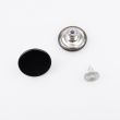 Jeans button 15 mm / nickel black