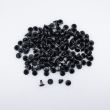 Double-cap rivet 7 mm, 80 pcs / Oxide black
