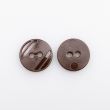 Round button 15 mm / Brown 304