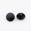 Round satin-look button / 12 mm
