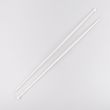 Ergonomic single pointed sweater knitting needles 35 cm / 3,0 mm