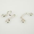 Hooks 22x28 mm /Nickel