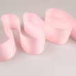 Cross grain ribbon 50mm, roosa 133