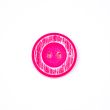 Button / Rustic / 23 mm / Fuchsia