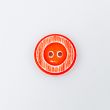 Button Rustic / 23 mm / Red