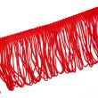 Dress fringe / Red 101 / 75 mm