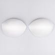 Anatomically shaped bra cups / Lycra G / White