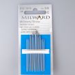 Milward Hand Needles Milliners 3-9 16pc
