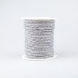 Fine Metallic Rope Cord 3 mm / Silver