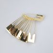 Kilt pins Square end 75 mm / Gold
