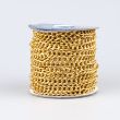 Aluminium Chain / 7 mm / Gold