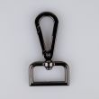 Carabiner 25 mm / Gunmetal
