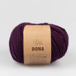Yarn Fibra natura Dona 50 g / 17 Blackberry