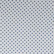 Printed chiffon / White-Blue