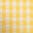 Plaid shirt fabric / Lemon