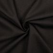 Linen and cotton blend fabric / Black