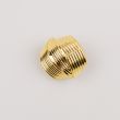 Metal shank button 23 mm / Shank button, Gold